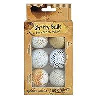Algopix Similar Product 10 - ON PAR 6 Pack Shitty Golf Balls  A