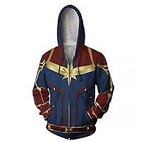 Algopix Similar Product 15 - WKDFOREVER 3D Captain Fashion Cosplay