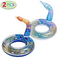 Algopix Similar Product 7 - JOYIN Inflatable Mermaid Tail Pool