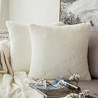 Algopix Similar Product 8 - MIULEE Pack of 2 Decorative Throw