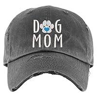 Algopix Similar Product 11 - Dog Mom Hat  Distressed Baseball Cap