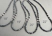 Algopix Similar Product 15 - Snowflake Obsidian and Black Onyx 6mm