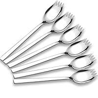 Algopix Similar Product 7 - WEKTUNAA 6pack Stainless Steel Sporks