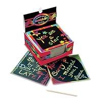 Algopix Similar Product 1 - Melissa  Doug Scratch Art Rainbow Mini