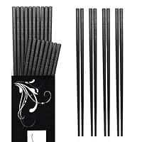 Algopix Similar Product 2 - Chopsticks  10 Pairs Reusable