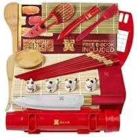 Algopix Similar Product 11 - Alas Christmas Gifts Sushi Making Kit