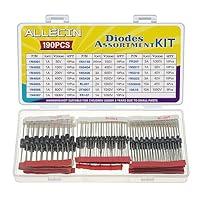 Algopix Similar Product 14 - ALLECIN 20Values Diodes Kit 1N4001