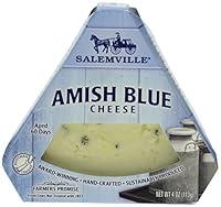Algopix Similar Product 1 - Salemville Amish Blue Cheese Wedge, 4 oz
