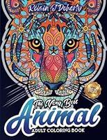 Algopix Similar Product 11 - Easy Animal Coloring Book for Adults