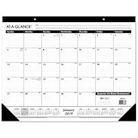 Algopix Similar Product 12 - ATAGLANCE 2019 Desk Calendar Desk