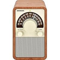 Algopix Similar Product 14 - Sangean WR15WL AMFM Table Top Wooden