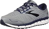 Algopix Similar Product 9 - Brooks Mens Beast 18 GreyNavy 85 D