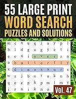 Algopix Similar Product 3 - 55 Large Print Word Search Puzzles and