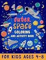 Algopix Similar Product 3 - Outer Space Coloring and Activity Book