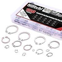 Algopix Similar Product 18 - Hilitchi 150Pcs 304 Stainless Steel