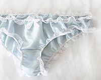 Algopix Similar Product 10 - Bridal Knickers  Blue White Ruffled