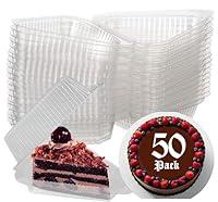 Algopix Similar Product 2 - Mr Miracle Plastic Clear Hinged Cake