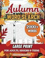 Algopix Similar Product 10 - Autumn Word Search Large Print for