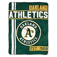 Algopix Similar Product 5 - MLB Oakland Athletics Micro Raschel