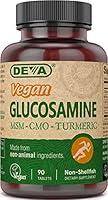 Algopix Similar Product 7 - Deva Vegan GlucosamineMSMCMO 