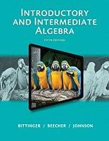 Algopix Similar Product 3 - Introductory and Intermediate Algebra