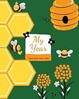 Algopix Similar Product 16 - My Bee Year Planner: 53 undated weeks