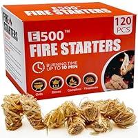 Algopix Similar Product 12 - E500 Natural Fire Starters 120 PCS