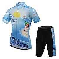 Algopix Similar Product 7 - FREE FISHER Cycling Jersey KidsShort