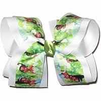 Algopix Similar Product 2 - DS-342M Medium Tiana over White Hair Bow