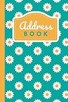 Algopix Similar Product 10 - Address Book White Yellow Daisy Flower