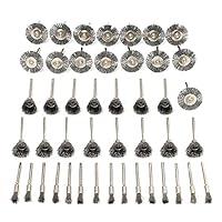 Algopix Similar Product 6 - 45Pieces Set Wire Brush Metal Rust