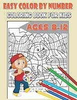 Algopix Similar Product 1 - Easy Color By Number Coloring Book For