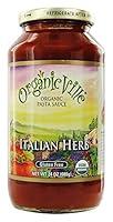 Algopix Similar Product 11 - Organic Ville Organic Pasta Sauce 