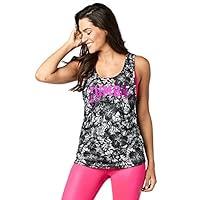 Algopix Similar Product 3 - Zumba Fitness Black Loose Gym Tank