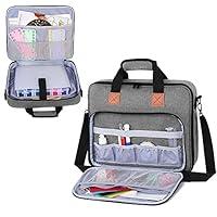 Algopix Similar Product 10 - Luxja Embroidery Project Bag