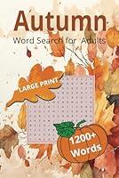 Algopix Similar Product 6 - Autumn Word Search For Adults and