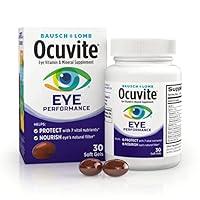 Algopix Similar Product 15 - Ocuvite Bausch  Lomb Eye Performance