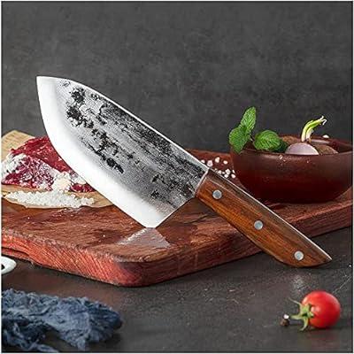 Sharp Meat Cleaver Axe Hand Forged Butcher Boning Knife for Meat