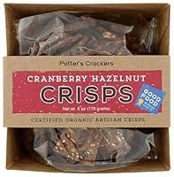 Algopix Similar Product 14 - POTTERS CRACKERS Cranberry Hazelnut