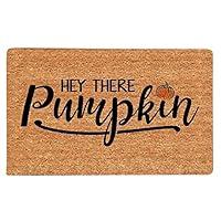 Algopix Similar Product 20 - QAZIUY Hey There Pumpkin Door Mat 24x16