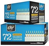 Algopix Similar Product 6 - Shabbat Candles  Traditional Shabbos