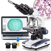 Algopix Similar Product 5 - AmScope  40X2500X LED Digital