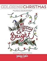 Algopix Similar Product 2 - Coloring Christmas An Adult Coloring