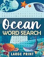 Algopix Similar Product 15 - Ocean Word Search Large Print Large