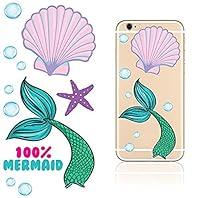 Algopix Similar Product 2 - iDecoz Mermaid Reusable Vinyl Decal