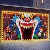 Algopix Similar Product 16 - Ganeen 6 x 13 ft Halloween Garage Door