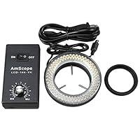 Algopix Similar Product 1 - AmScope LED144YK 144LED Microscope