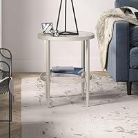 Algopix Similar Product 1 - HennHart 20 Wide Round Side Table