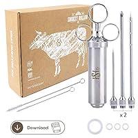 Algopix Similar Product 12 - Meat Injector Kit  Turkey Marinade