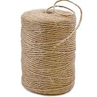 Algopix Similar Product 1 - Jute Twine String Natural Brown Thick